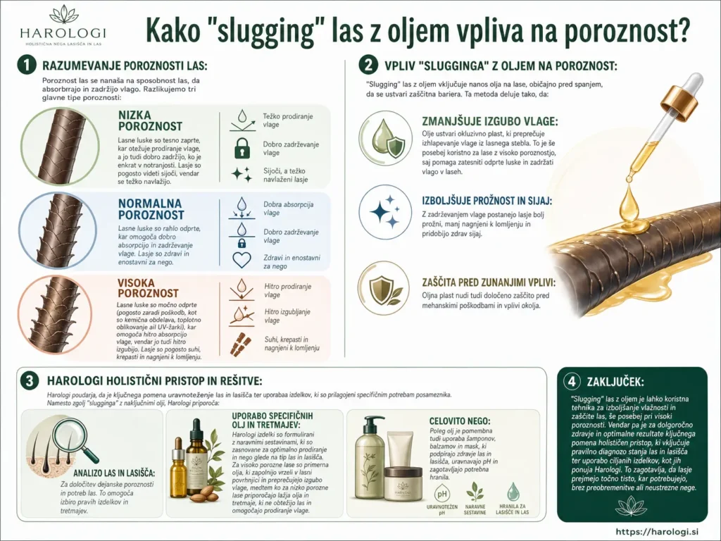 104. Kako slugging las z oljem vpliva na poroznost full