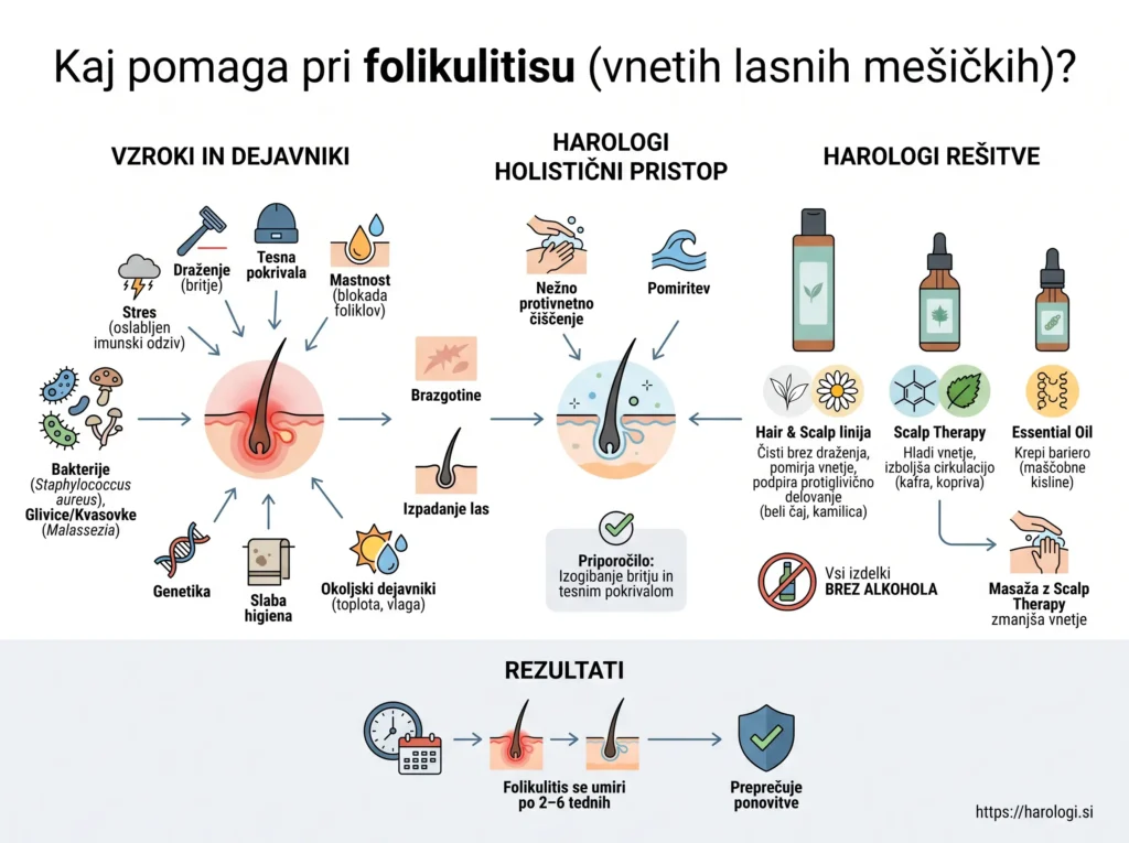 25. Kaj pomaga pri folikulitisu (vnetih lasnih mešičkih