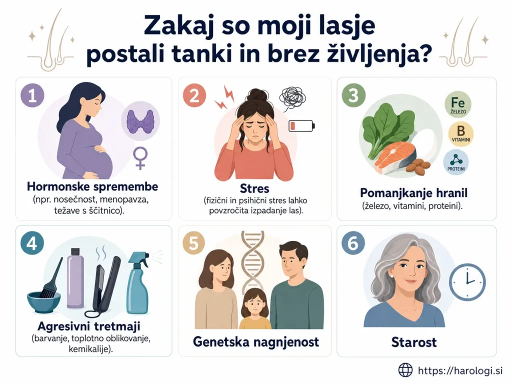 78. Zakaj so moji lasje postali tanki in brez življenja snipet